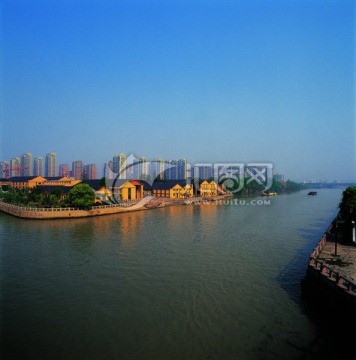杭州市运河白天（非高清）