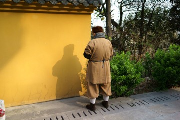 南京阅江楼地藏古寺内