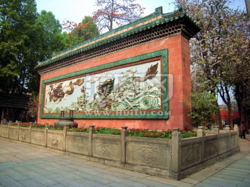 佛山祖庙的双龙壁
