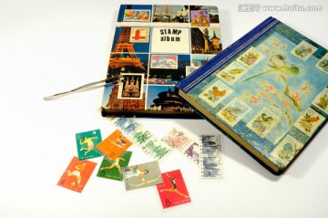 集邮册和邮票