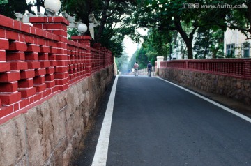 青岛八大关景区街景