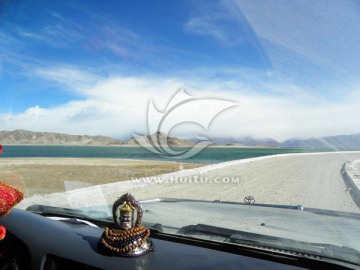 西藏风光班公湖