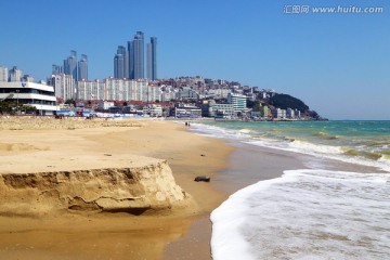 海云台海滩