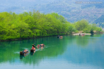 楠溪江漂流