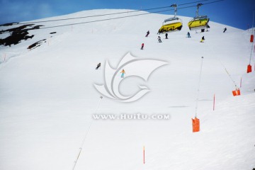 国外风景摄影 阿尔卑斯山滑雪场