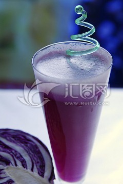 紫甘蓝果汁果茶高清jpg