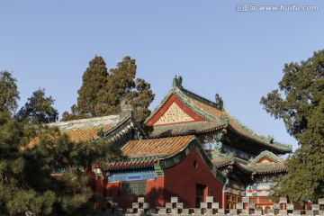 北京特色寺庙古建筑