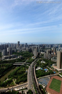 重庆两江新区 城市交通