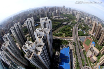 重庆两江新区城市风景