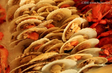 美食餐饮 自助餐海鲜