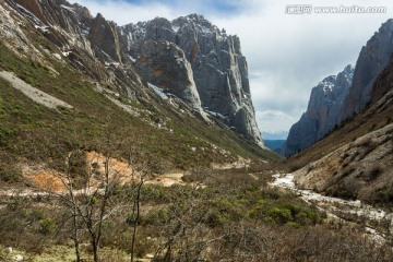 扎尕那 峡谷风光