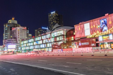 宁波天一广场夜景