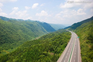 高速公路 高原风光