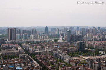 绵阳市区全景