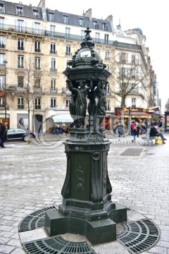 巴黎市区取水器