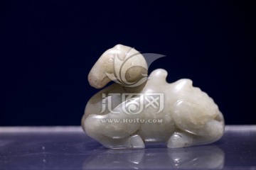 青玉骆驼 玉器