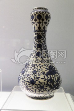 皇家瓷器 景德镇窑青花瓷瓶