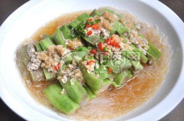 蒜茸粉丝蒸丝瓜