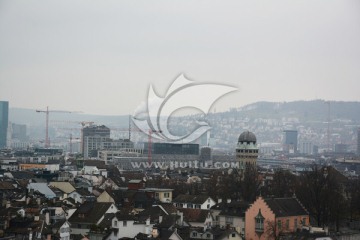 国外风景建筑 瑞士都市风景