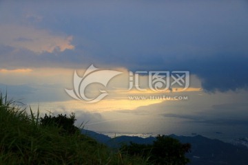 深圳大鹏南澳七娘山的风景