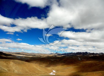 西藏风光冈底斯山