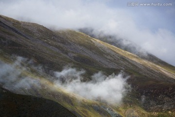 西藏风光 高原云雾