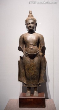 青铜佛陀像 柬埔寨佛像