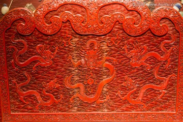 龙纹特写