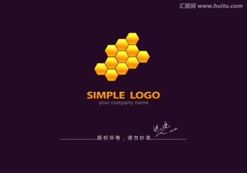 蜂窝logo 蜂蜜logo