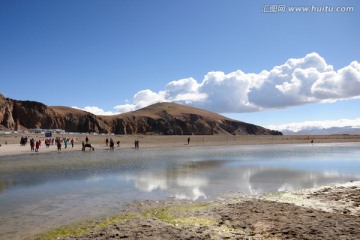 西藏纳木错湖