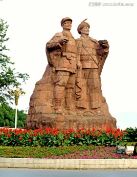 彝海结盟纪念碑