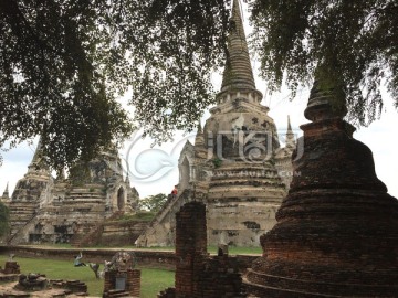 柬埔寨吴哥窟佛教建筑