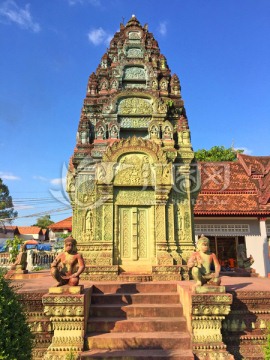 柬埔寨吴哥塔普伦寺