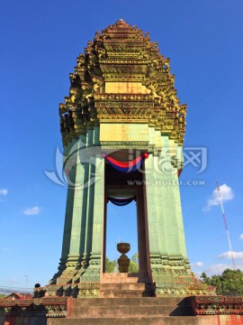 柬埔寨吴哥塔普伦寺