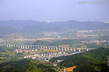 义乌城北高架铁路全景大图