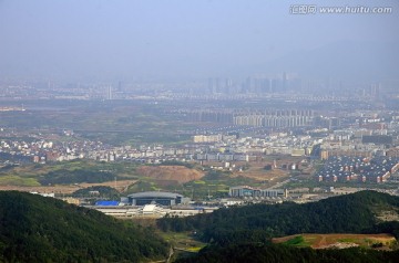 义乌火车站俯瞰高清全景大图