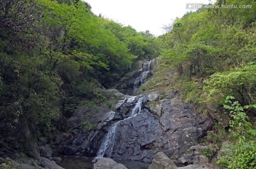 华溪森林公园龙湫飞瀑全景