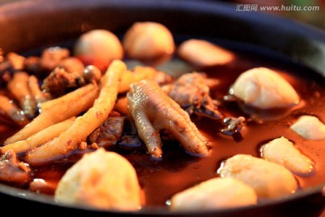 重庆美食 梁山鸡