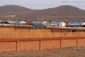 奶牛圈养基地