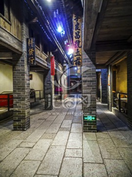 古代商业街 街坊