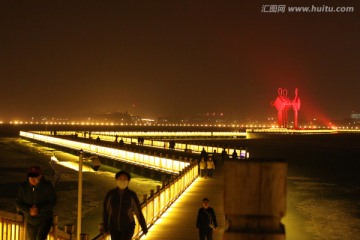 中国结 栈桥
