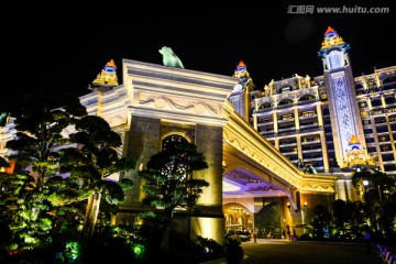 珠海长隆酒店夜景