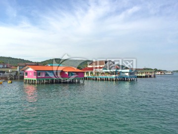 泰国芭提雅港口建筑