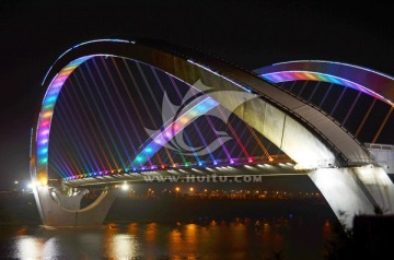 大桥夜景景观灯