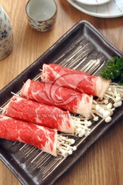 金菇牛肉卷