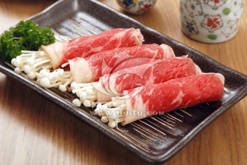 金菇牛肉卷