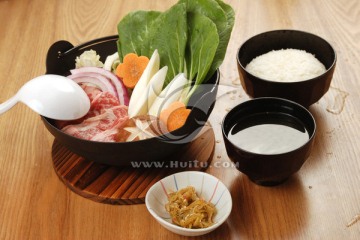 牛肉火锅定食
