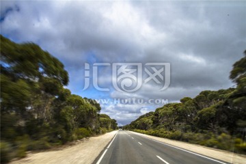 澳洲阿德莱德热带雨林公路风光