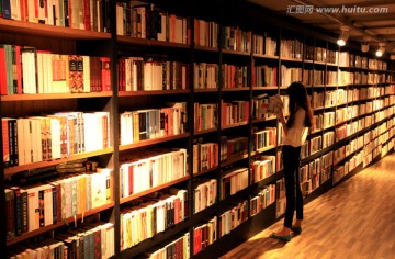 书店美女 阅读 读书