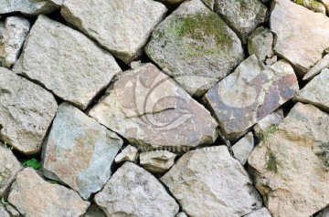 石头墙图案